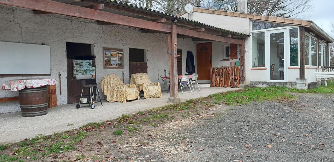 Vila Ferme Equestre Des Abrons Pailloles Exteriér fotografie