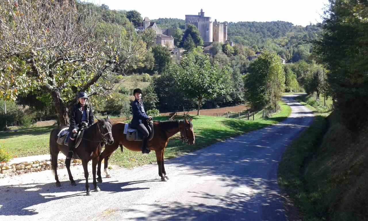 Vila Ferme Equestre Des Abrons Pailloles Exteriér fotografie